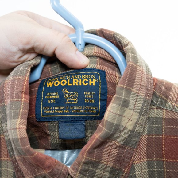 Woolrich John Rich and Bros L Flannel Shirt - Picture 2 of 4